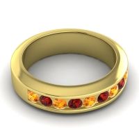 Men's Channel Set Modern 6mm Band