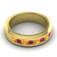 Men's Channel Set Modern 6mm Band