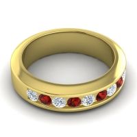 Men's Channel Set Modern 6mm Band