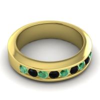 Men's Channel Set Modern 6mm Band