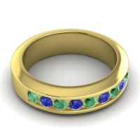 Men's Channel Set Modern 6mm Band