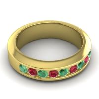 Men's Channel Set Modern 6mm Band