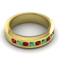 Men's Channel Set Modern 6mm Band
