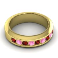 Men's Channel Set Modern 6mm Band