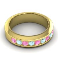 Men's Channel Set Modern 6mm Band