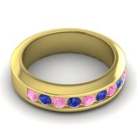 Men's Channel Set Modern 6mm Band