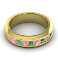 Men's Channel Set Modern 6mm Band
