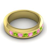Men's Channel Set Modern 6mm Band