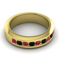 Men's Channel Set Modern 6mm Band