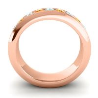 Men's Channel Set Modern 6mm Band
