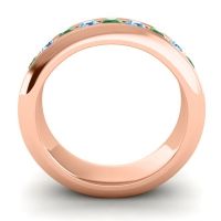 Men's Channel Set Modern 6mm Band