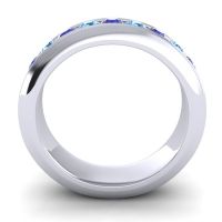 Men's Channel Set Modern 6mm Band