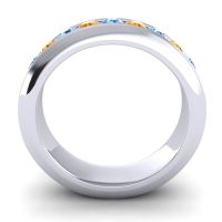 Men's Channel Set Modern 6mm Band