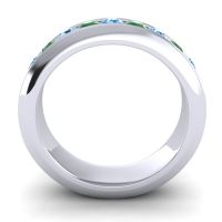 Men's Channel Set Modern 6mm Band