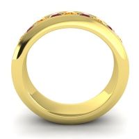 Men's Channel Set Modern 6mm Band