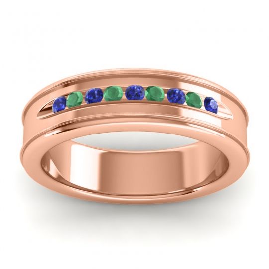 Men's Designer Channel 6mm Band