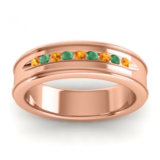 Men's Designer Channel 6mm Band