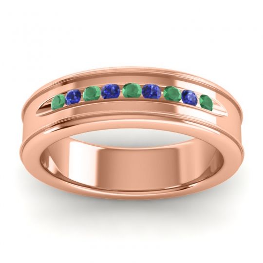 Men's Designer Channel 6mm Band