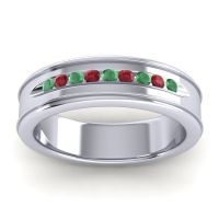 Men's Designer Channel 6mm Band