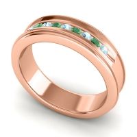 Men's Designer Channel 6mm Band