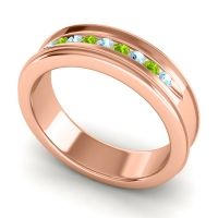 Men's Designer Channel 6mm Band