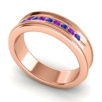 Men's Designer Channel 6mm Band