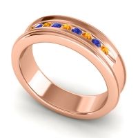 Men's Designer Channel 6mm Band