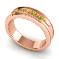 Men's Designer Channel 6mm Band
