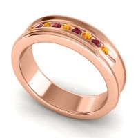 Men's Designer Channel 6mm Band