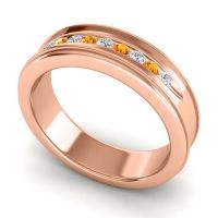 Men's Designer Channel 6mm Band