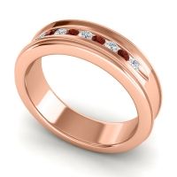 Men's Designer Channel 6mm Band