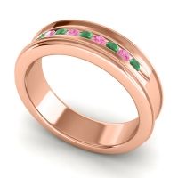 Men's Designer Channel 6mm Band