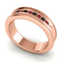 Men's Designer Channel 6mm Band
