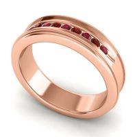 Men's Designer Channel 6mm Band