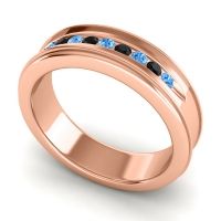Men's Designer Channel 6mm Band