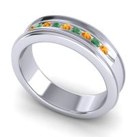 Men's Designer Channel 6mm Band