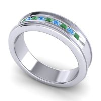 Men's Designer Channel 6mm Band