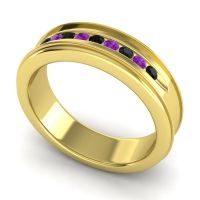 Men's Designer Channel 6mm Band