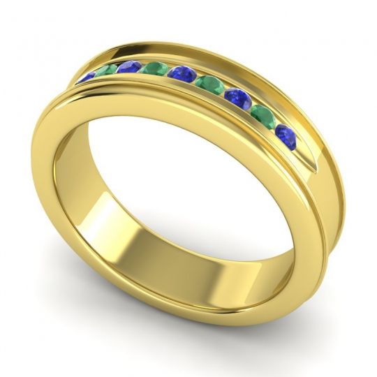Men's Designer Channel 6mm Band