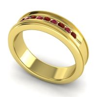 Men's Designer Channel 6mm Band