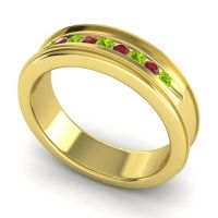 Men's Designer Channel 6mm Band