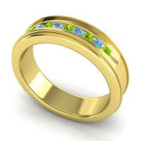 Men's Designer Channel 6mm Band