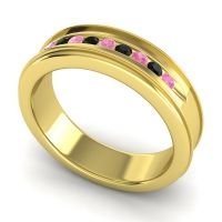 Men's Designer Channel 6mm Band