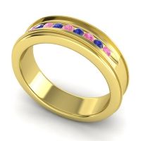Men's Designer Channel 6mm Band