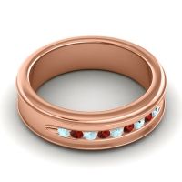 Men's Designer Channel 6mm Band