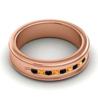 Men's Designer Channel 6mm Band