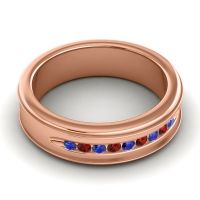 Men's Designer Channel 6mm Band