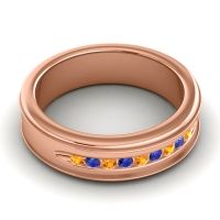 Men's Designer Channel 6mm Band