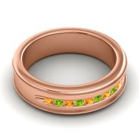 Men's Designer Channel 6mm Band