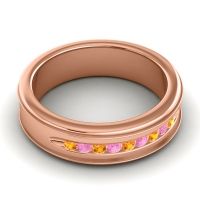 Men's Designer Channel 6mm Band